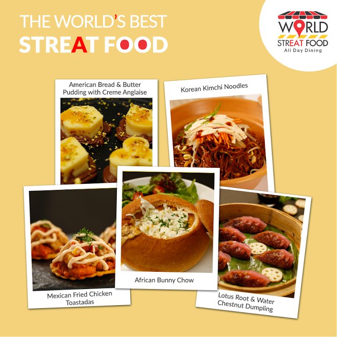 Gourmet_R's tweet photo. It’s time to leave all your worries behind &amp; come in to experience world cuisines all at one ideal place @wsfmumbai https://t.co/sMOTiqJXyV