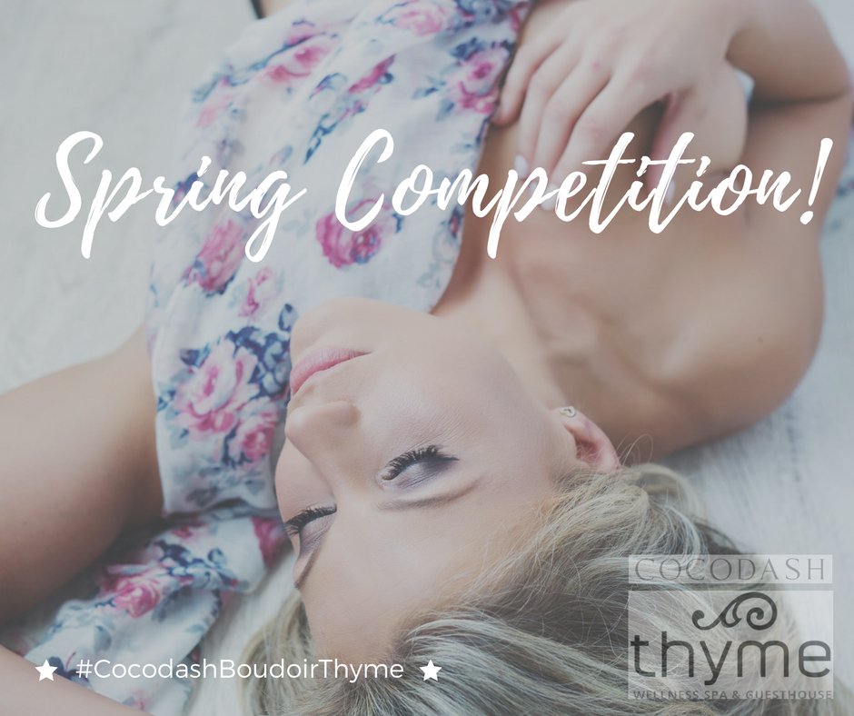 Happy Spring! We're celebrating with an awesome competition! See here: wp.me/p44Xf8-1qk #cocodashboudoirthyme