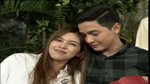 AlDubCorner's tweet photo. This is not scripted anymore. this is for REAL! @mainedcm @aldenrichards02 @EatBulaga  Happiness #ALDUB59thWeeksary https://t.co/2nPuKyUP3h