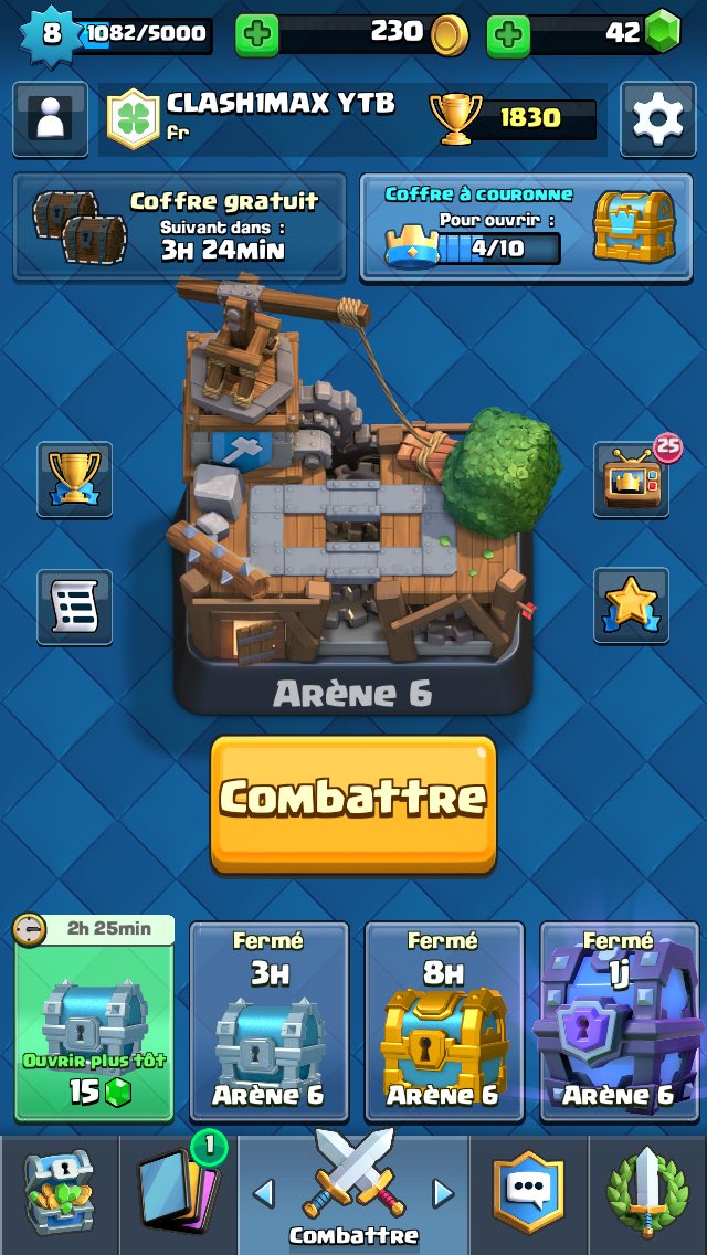 CLASH1MAXYTB's tweet photo. Le super magical c'est qui fait énormément plaisir attendez vous un à FREE pack OPENING de folie !! https://t.co/8IYgvrtGcS