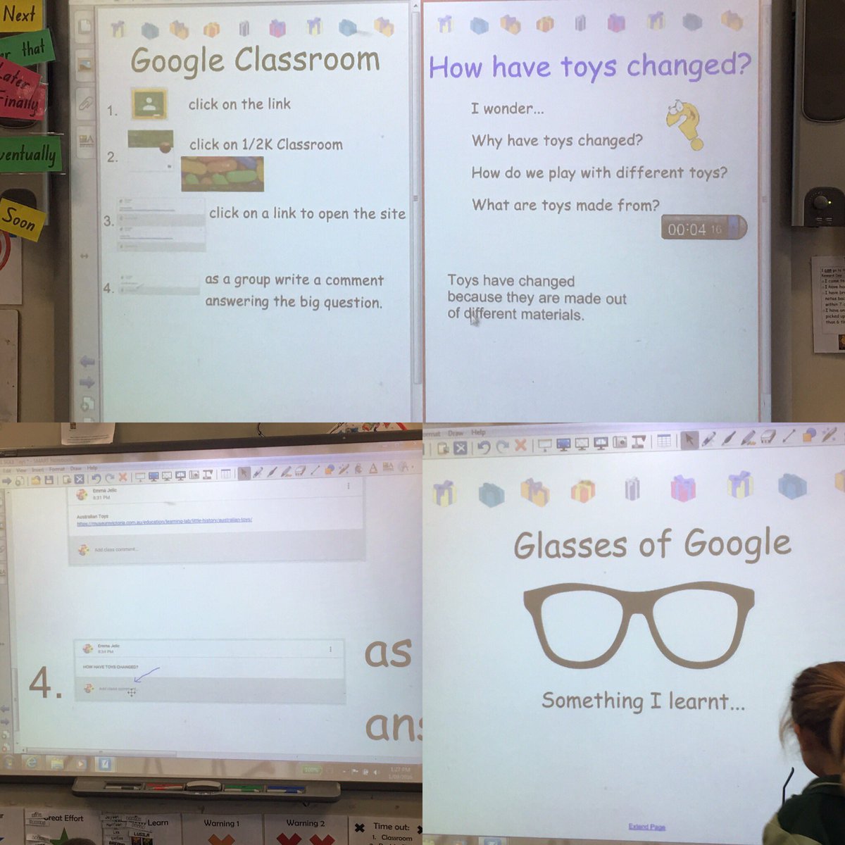 SOLE sessions with years 1 and 2. Thank you <a href="/EmJelic/">Emma Jelic</a> for being my awesome mentor in innovation!