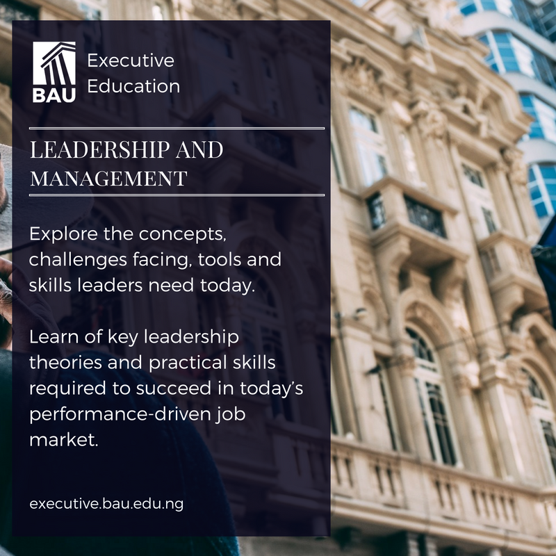 BAUExecutive's tweet image. Learn leadership theories and skills required to succeed in today's job market.  Apply Now - ow.ly/lHib303MWAm