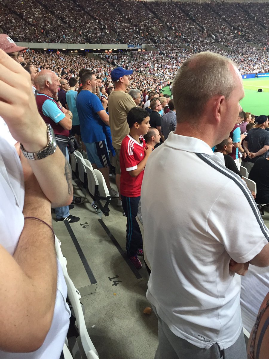 WHUFC_News's tweet photo. West Ham release a statement promising to ban people wearing shirt's of other clubs in the home end of the OS. https://t.co/RFjd62Ejqg