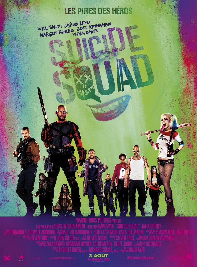 JournalDuGeek's tweet image. [#Concours Flash⚡️]
Follow + RT pour gagner cette affiche XL du film #SuicideSquad !
Résultats à midi 🎁