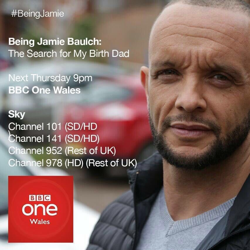 Watch <a href="/jamiebaulch/">jamie baulch</a> search for his birth dad on <a href="/BBCOne/">BBC One</a> tonight 9pm a documentary on adoption #beingjamiebaulch 👍🏻