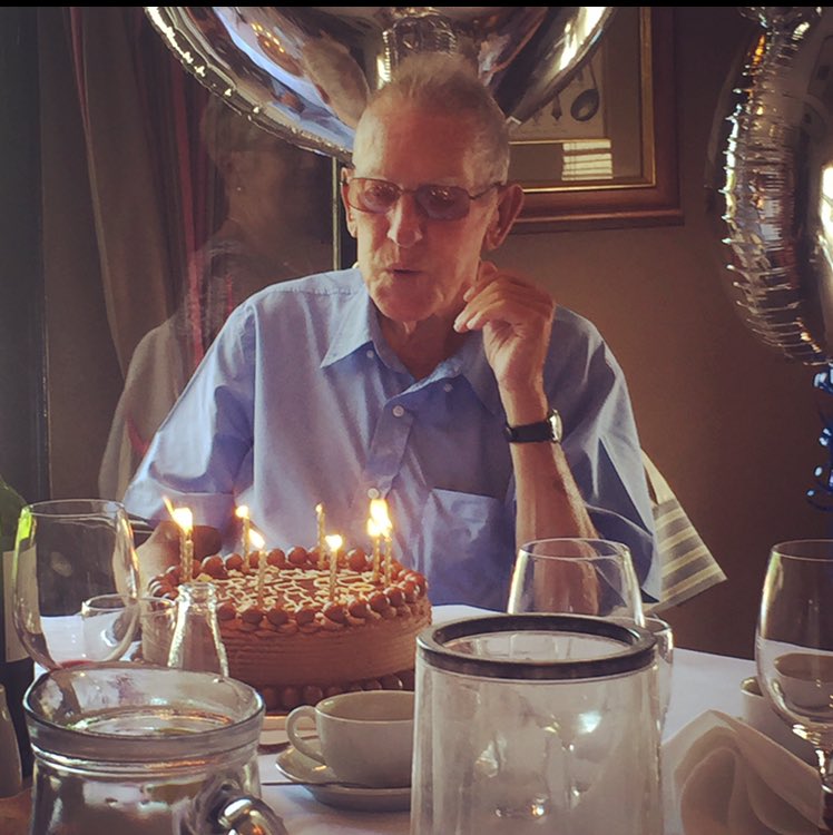 Today I say goodbye to this amazing man 😩#gonebutneverforgotten #grandad #loveyou