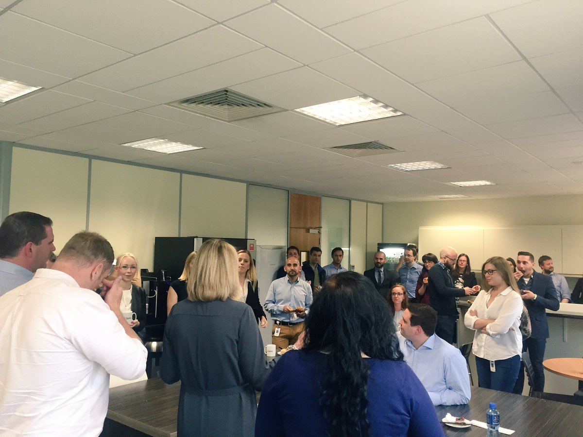 CarlosMaradonna's tweet photo. @LizDempsey0101 saying #welcome to our new starts @BMCSoftware @BMCCareersEMEA https://t.co/BqrnvhND2O