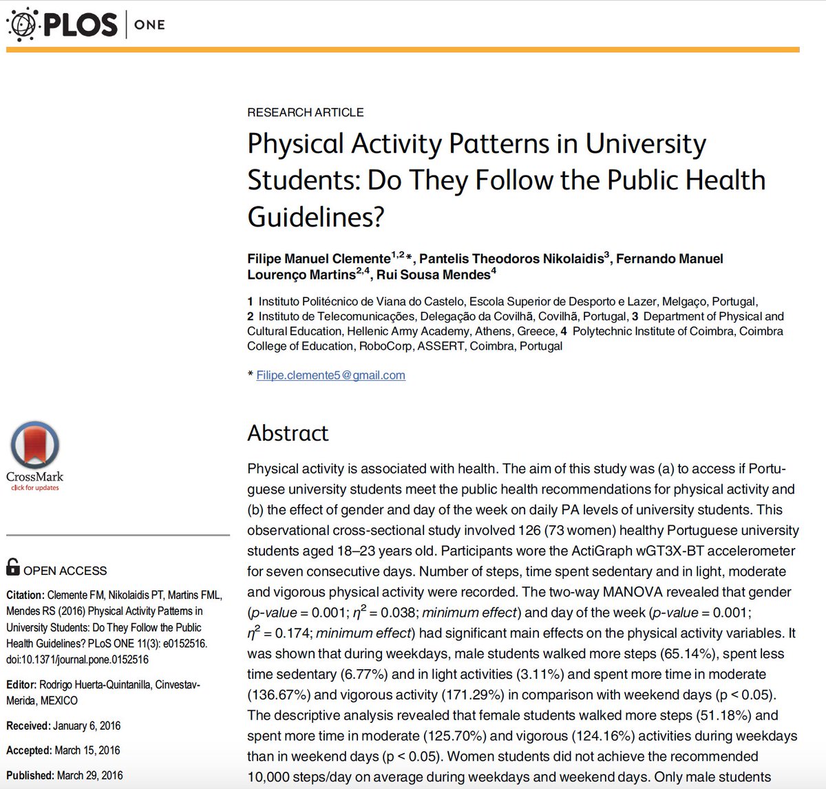 #physicalactivity
#health
#students

journals.plos.org/plosone/articl…