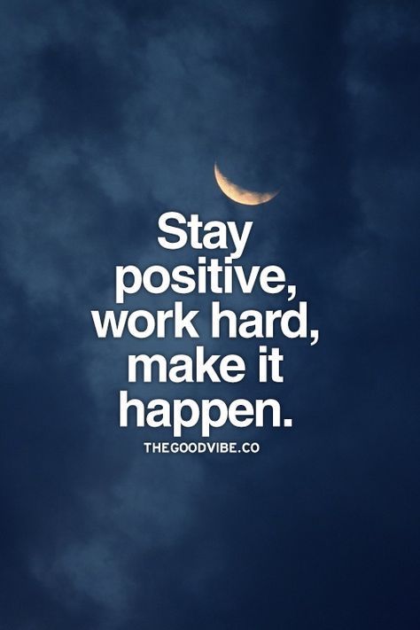 Stay #positive, #workhard, make it happen! #femaleentrepreneur #startuplife #aimhigh