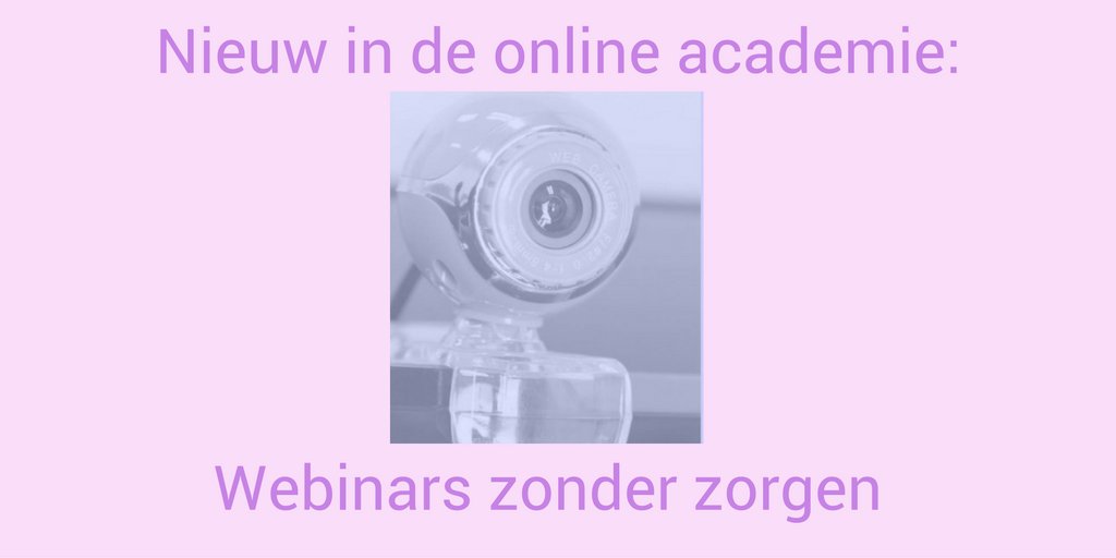 Ga jij webinars geven of ga jij ondersteunen bij het geven van webinars? bit.ly/2bSWPoJ #webinar #online