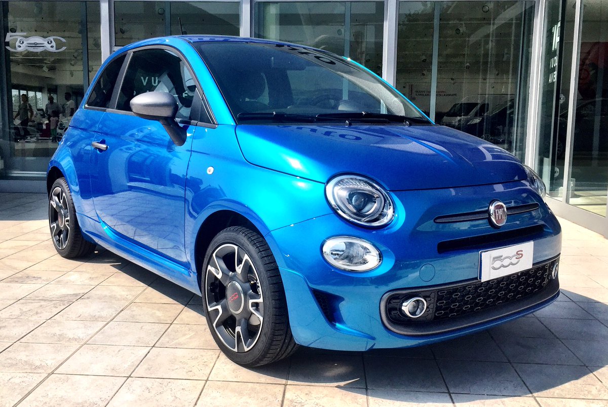 Satiri Auto on Twitter Fiat 500S Blu Italia  We all love 