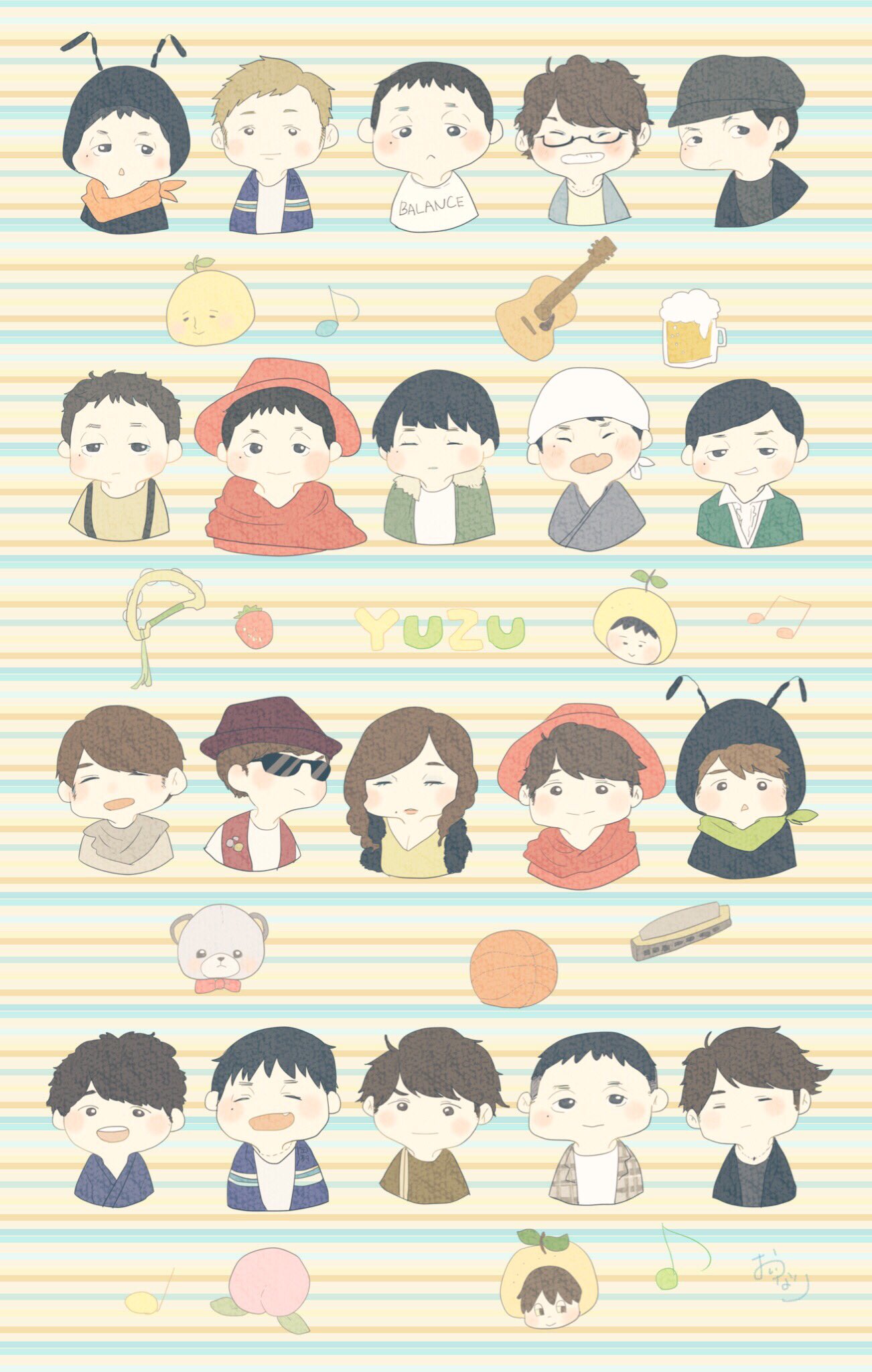 おいなり 壁紙 ゆずくん描きました 良かったらホーム画面やロック画面にお使いください T Co Zjeyyip9fn Twitter