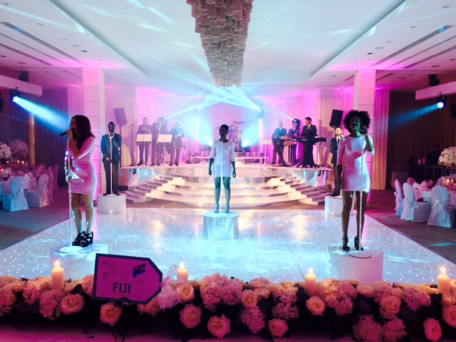 functionbandltd's tweet image. Our 13 piece band @thegrovehotel on Saturday, where we also provided bespoke backdrop,staging,lighting &amp;amp; dancefloor!
