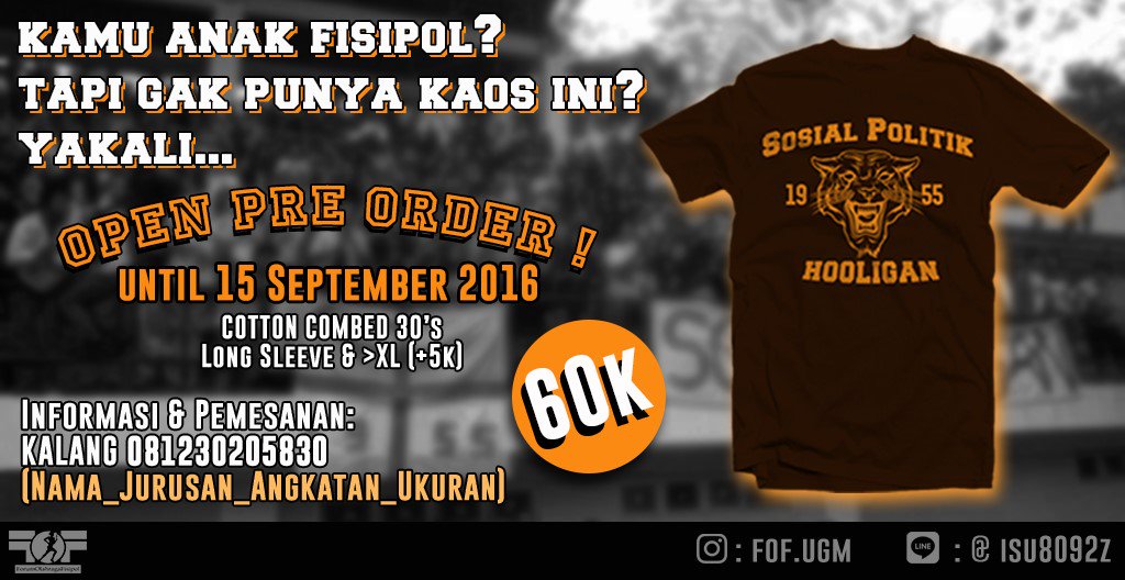 SOSIAL POLITIK HOOLIGAN!! Kuy diorder!!