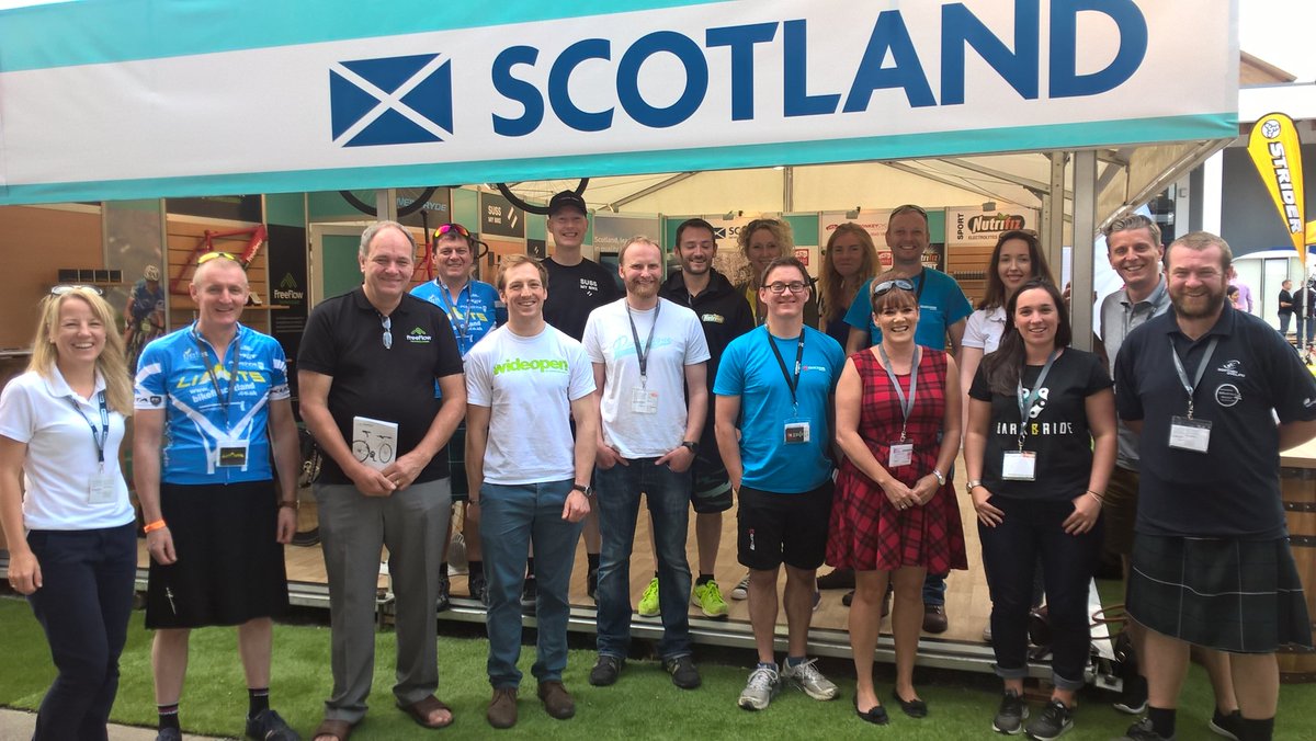 MTBCoS's tweet image. Day 1 #EurobikeShow at the Scotland Stand - come and visit at FG-B9/5