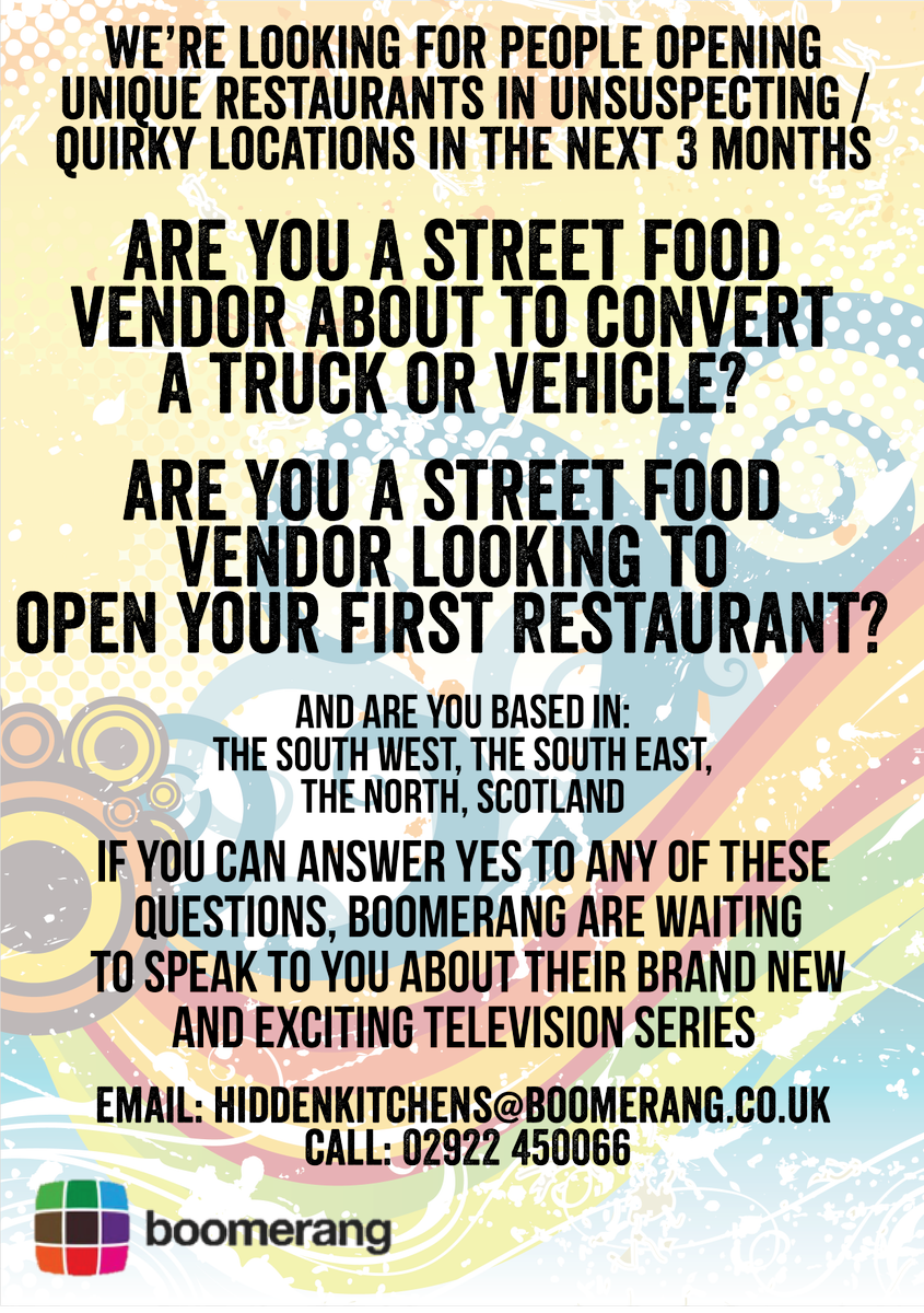 We're looking for #ambitious #restaurant conversions for a #newtvshow.Anyone doing a really special build in #Wales?