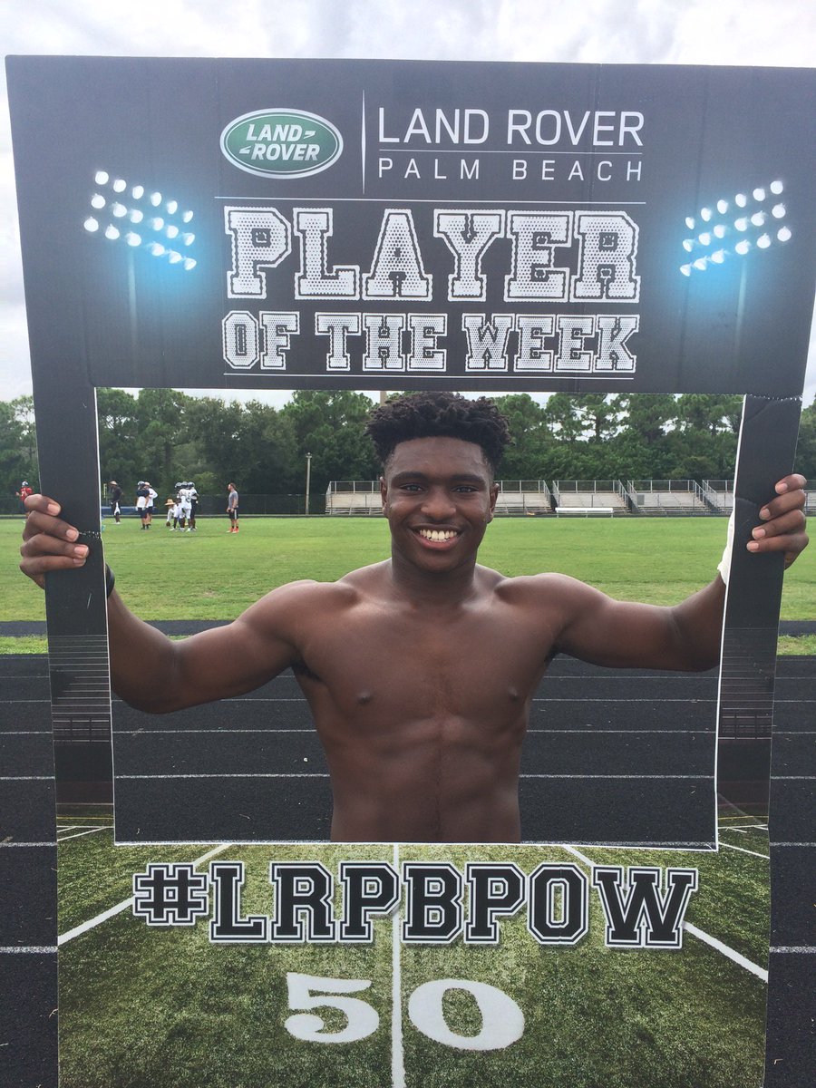 ESPN WEST PALM (106.3 FM) (@espnwestpalm) on Twitter photo The <a href="/LRPalmBeach/">Land Rover Palm Beach</a> POW is Dwyer RB Jakairi Moses (<a href="/JakairiM/">Jakairi Moses</a>)(156 yds and 2 TDs) #lrpbpow Link: bit.ly/2bFdtvL The <a href="/LRPalmBeach/">Land Rover Palm Beach</a> POW is Dwyer RB Jakairi Moses (<a href="/JakairiM/">Jakairi Moses</a>)(156 yds and 2 TDs) #lrpbpow Link: bit.ly/2bFdtvL