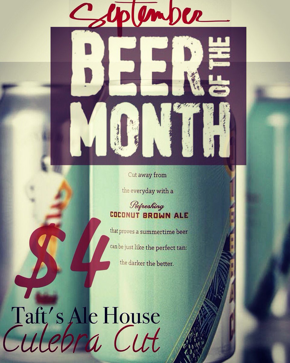 Obryons's tweet photo. #taftsalehouse #beerofthemonth #obryons https://t.co/Sc8LYDKyBc