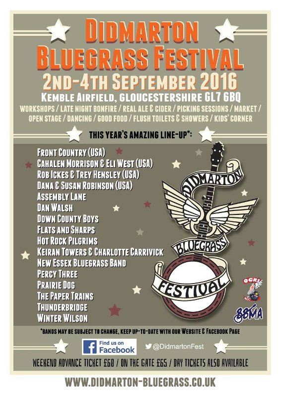 #Didmarton2016 festival site officially opens at 2pm today, come early &amp; make the most of your weekend tickets!