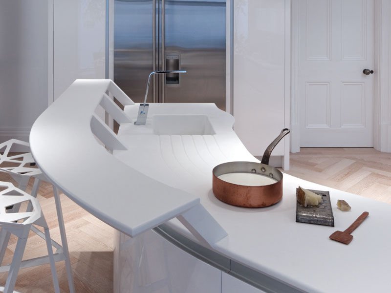 SNCollection's tweet photo. Perfect for fluid lines, we offer leading brands of man-made worktops, #Corian and #HIMACS. https://t.co/syp2wPLcvv https://t.co/YbyZSGyUae