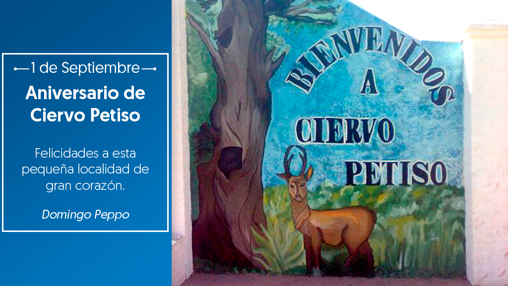 domingopeppo's tweet photo. ¡Feliz aniversario #CiervoPetiso! Mi más afectuoso saludo para todos. https://t.co/BJ5U7XLvFx
