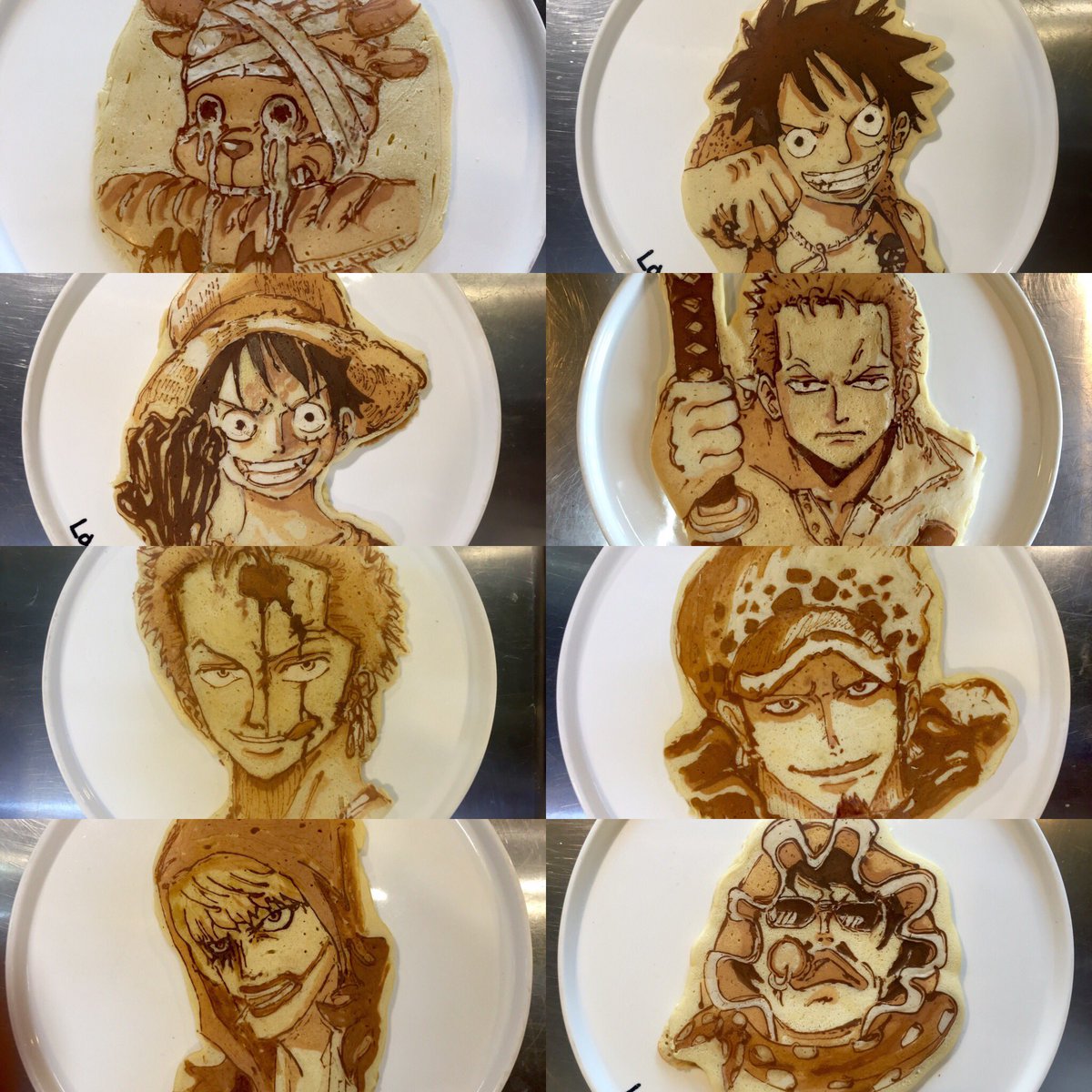 Laricetta99 海外で特に人気のアニメ別パンケーキアート The Most Popular Titles In Overseas As Pancakes パンケーキアート Pancakeart