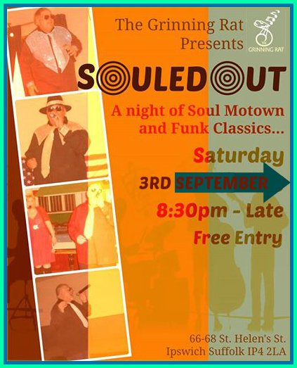 Coming up this weekend 2RUDE - 7pc. authentic #ska band then SOULED OUT #motown #funk #soul #rt #ipswich #suffolk