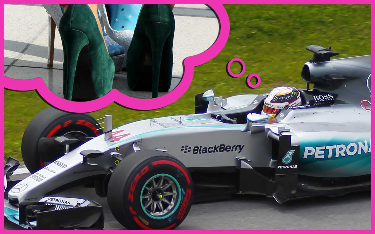 TopChaff's tweet image. Is this why Felipe Massa Quit? F1 too boring even for Hamilton.