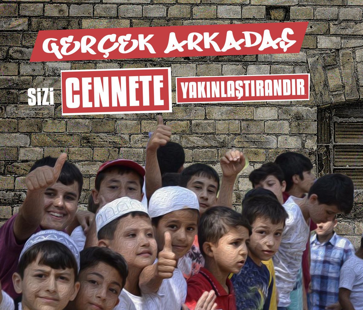 #KısaBirSözPaylaş
Gerçek arkadaş sizi cennete yakınlaştırandır.