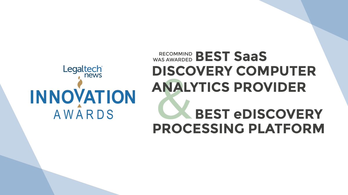 OpenTextDiscov's tweet photo. Last chance! Visit booth 512/514 today at #ILTAConf and learn why #Recommind's Axcelerate won 2 LegalTech awards. https://t.co/DpCxY2ld9T