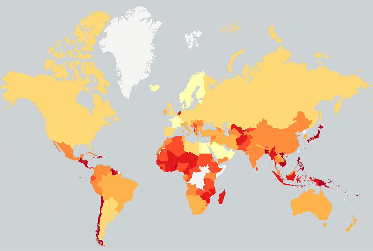 This New Map Reveals Worlds Most Dangerous Countries And Indias Images