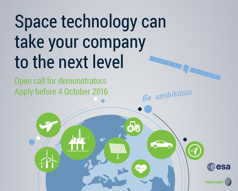 verhaertmii's tweet photo. Open Call for Demonstrator! 
GET FUNDING NOW
#getfunding #Be_Tech #downtoearth #opencallESA
https://t.co/Tt0WG3F8el https://t.co/XSTNLFnvk7