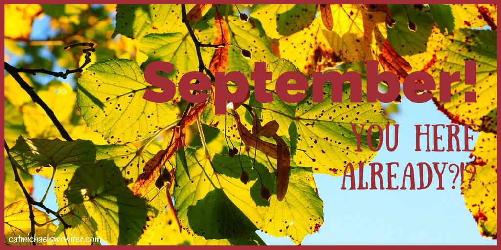 CatMichaelsBook's tweet photo. #SeptemberSmile  #cr4u Have an awesome Day 1️⃣ Month 9️⃣ 😸 @danipmystery @KidLitParade @JillCofskyVoice @NelsonSuit https://t.co/A3pVRDrUv6