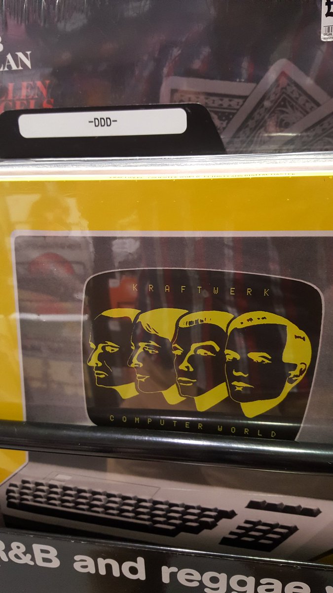 25 years since i left <a href="/Hmvtweets/">hmv</a> &amp; i still re-file records in the wrong section. Kraftwerk in D Various!! Tut Tut!!