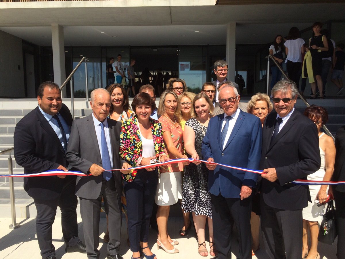 Carole Delga On Twitter Inauguration Lycee Leon Blum A Villefranche De Lauragais 1er Lycee A Energie Positive De La Region Rentree2016