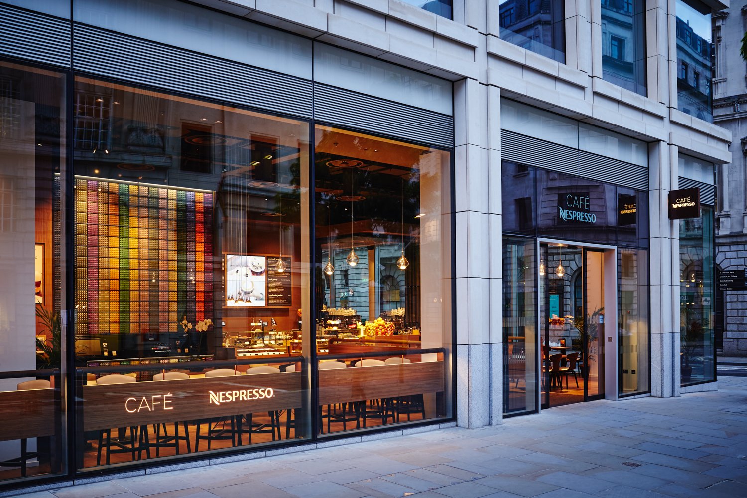 Nespresso clearance cafe cheapside