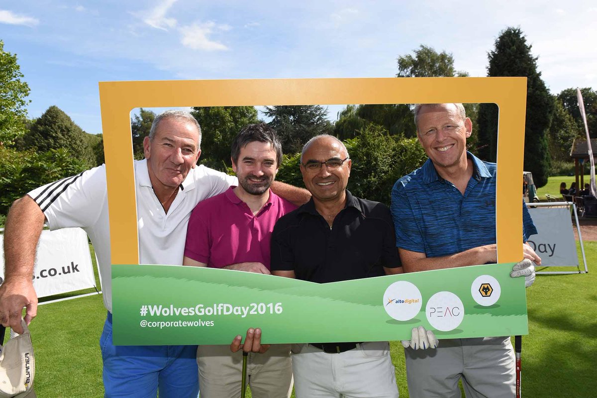 CorporateWolves's tweet photo. @corporatewolves #WolvesGolfDay2016 sponsored by @Altodigital &amp; @PEAC_UK. Pictured @AGSDudley https://t.co/gSsTJg1olS