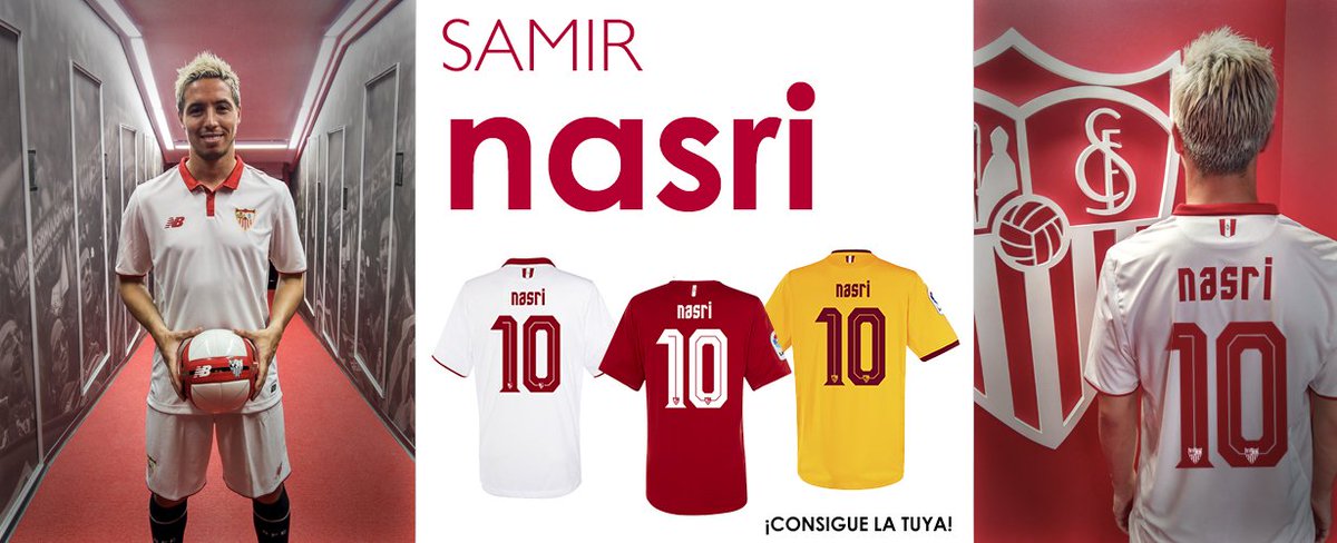 Footy Accumulators On Twitter Samir Nasri Will Wear The No 10 Shirt At Sevilla Good Signing
