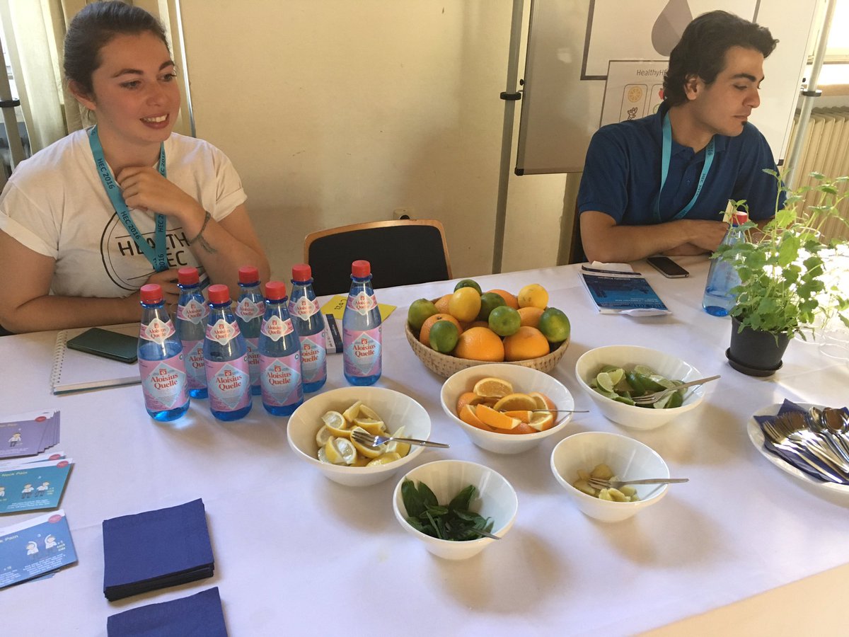 MirjamBauer's tweet photo. Thx for your inspirations on the way to a healthy congress @HealthyHec - #hec2016 https://t.co/y5DIzbuuJe