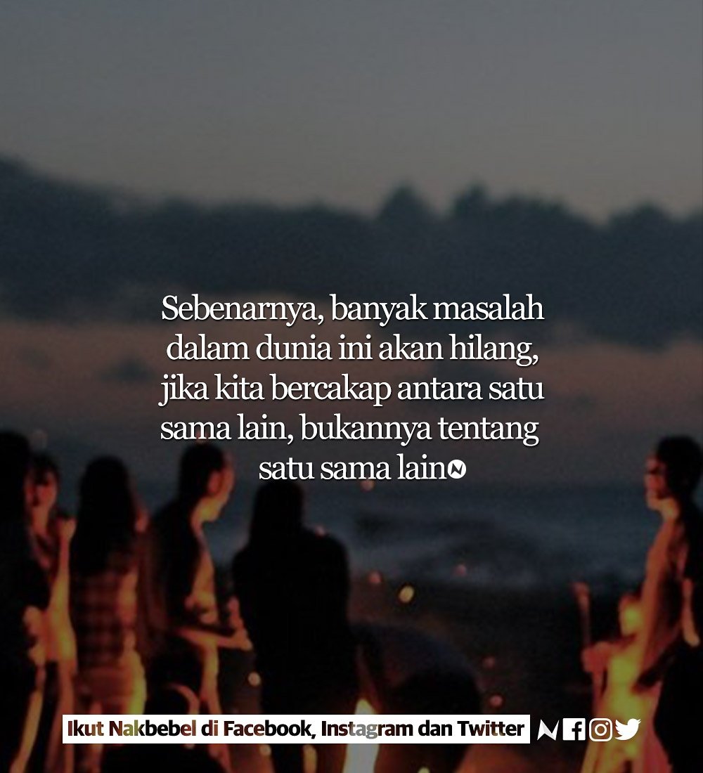 Nakbebel On Twitter Bermula Dengan Cakap Belakang Mula Timbul Hati Yang Busuk Https T Co Azwnjgoozk Twitter