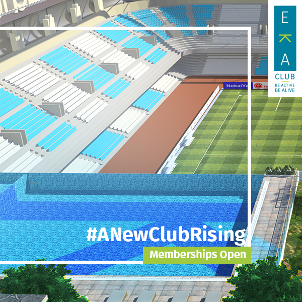 Artist's impression of the view from club's 7th floor. 
For details visit buff.ly/2bG96z2