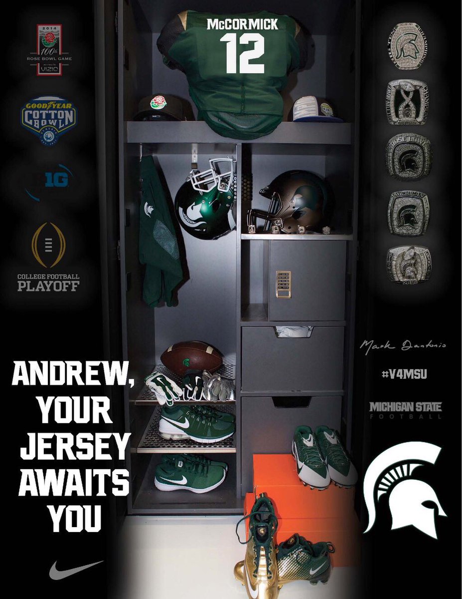 Some love from Michigan State ✳️✳️✳️✳️