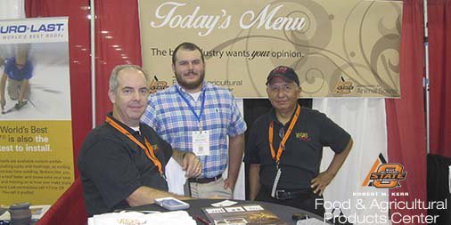 okstatefapc's tweet photo. #FAPC is at the @Okrestaurants trade show today! Stop by and see us. #ORAShow2016 https://t.co/sw3wP91KBM