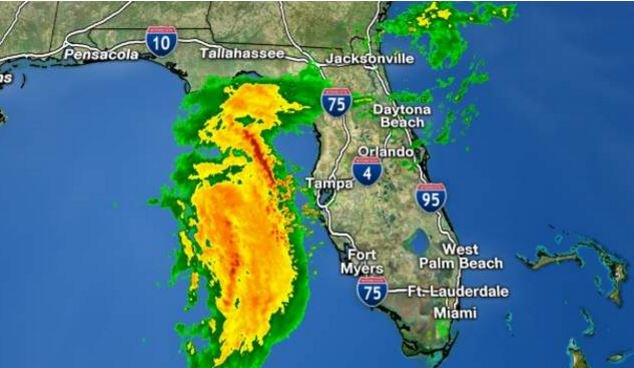 Tropical Storm #Hermine expected to make landfall tonight in north Florida, west coast. bit.ly/2bMsRUi https://t.co/SHISZlFPx5