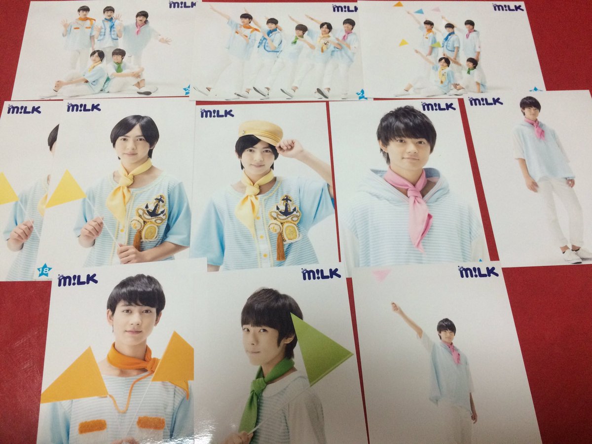 M!LK生写真お譲り致します。定価＋送料です。ゆうちょ対応の方でご希望