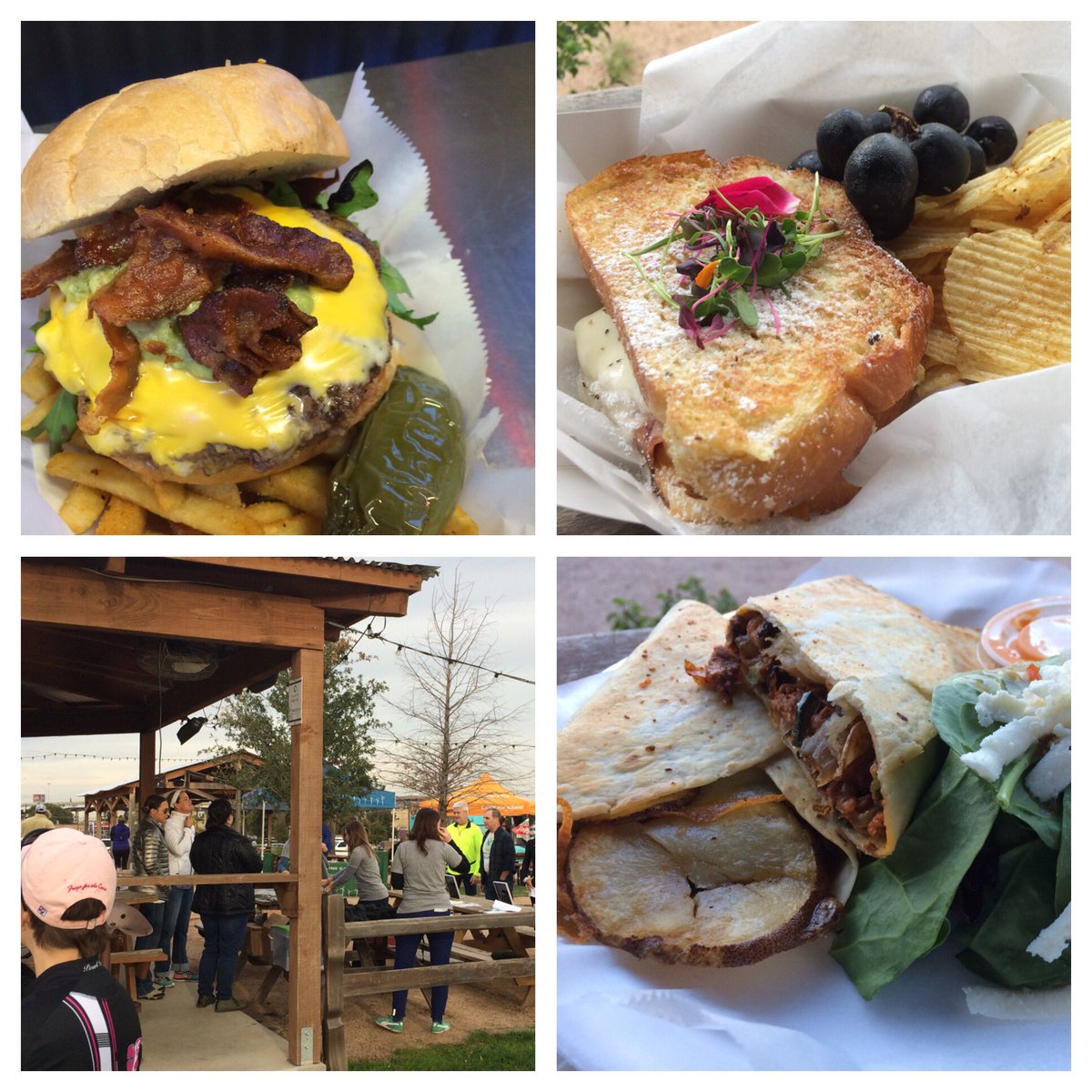 Lunch 11-2 Dinner 5-8 <a href="/Luckybeekitchen/">Luckybee Kitchen</a> <a href="/SantoFrijol/">Santo Frijol</a> <a href="/CrazyburgerFW/">Crazy Burger FW</a>