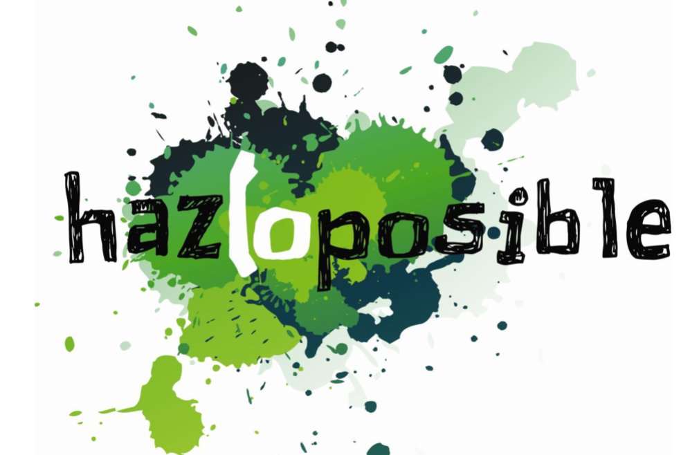 #hazloposible será nuestro hashtag y el objetivo a trabajar para este curso. Esta es su imagen #felizcurso