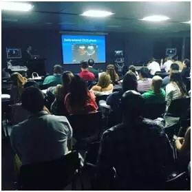 Dr. Lyshchik and Dr. Ji-Bin Liu from Thomas Jefferson University spoke at the seminar held by SonoScape at CCR 2016.
