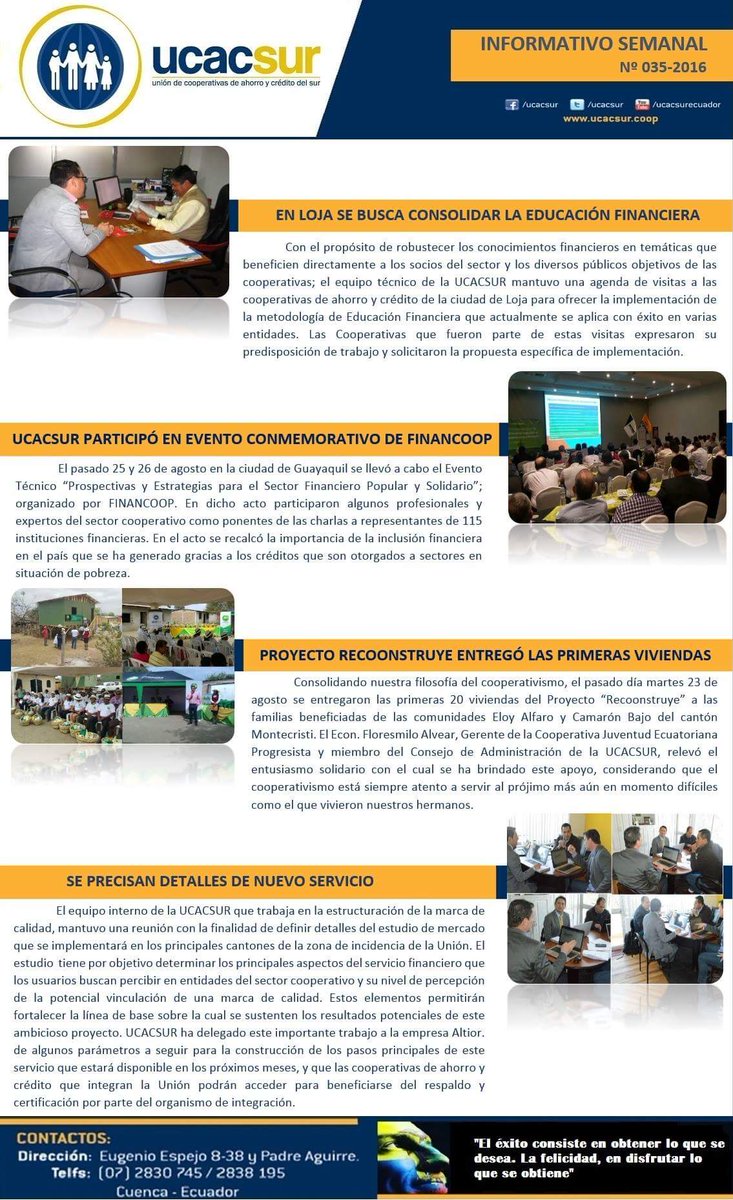 Proyecto reconstruye entregó las primeras viviendas. Más en tu #Informativo.