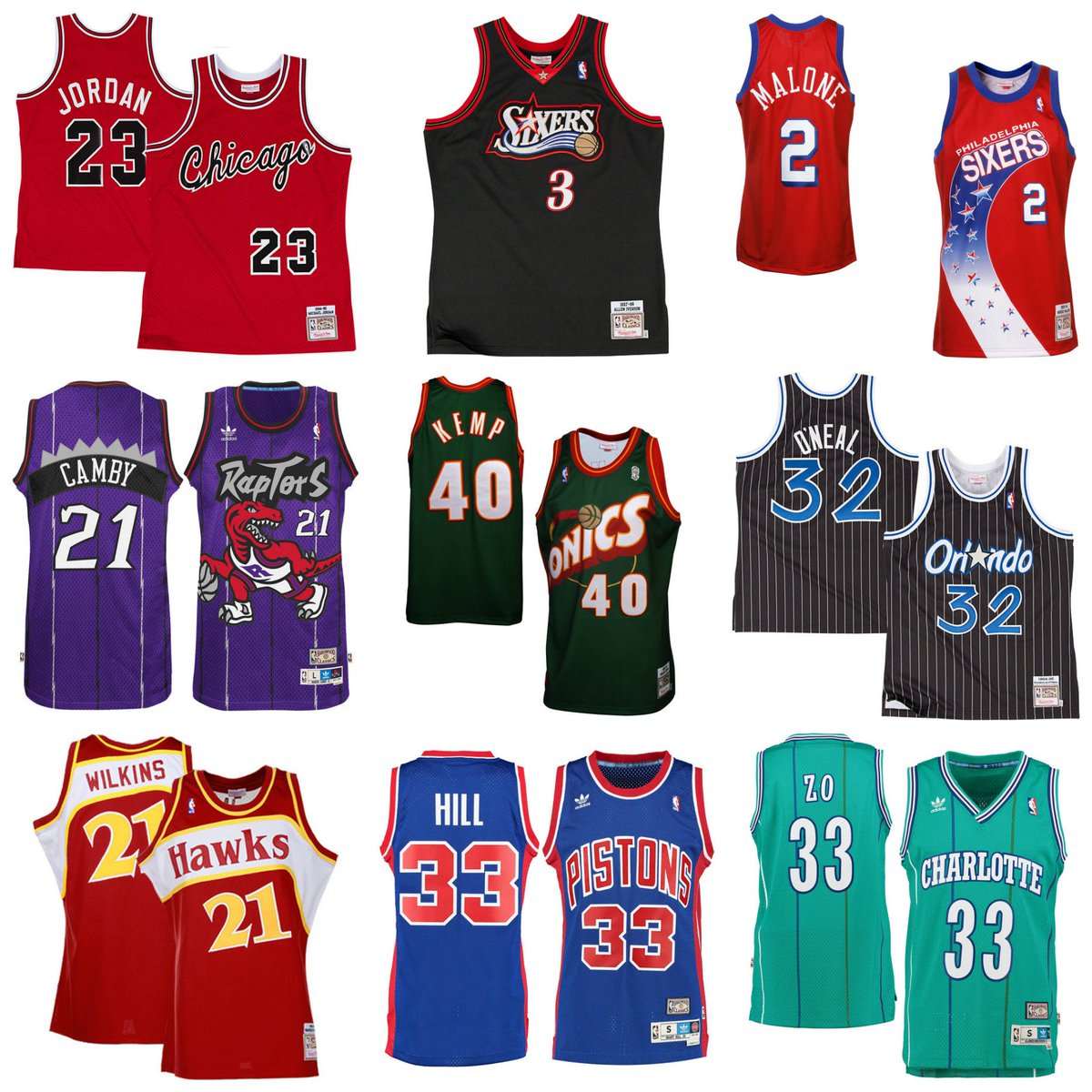 best old school jerseys